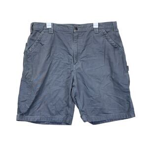 Carhartt Shorts Mens 40 Green B147 FAT Original Fit Carpenter Workwear Outdoor